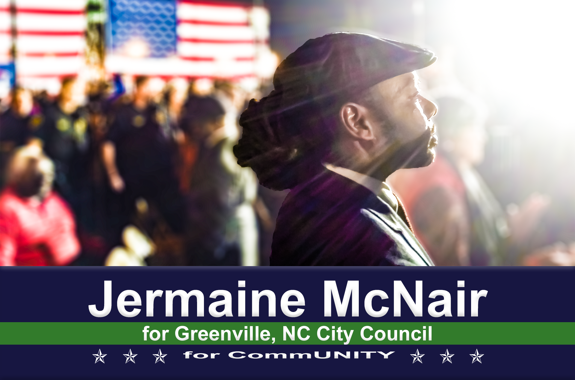 Jermaine McNair for Greenville City Council